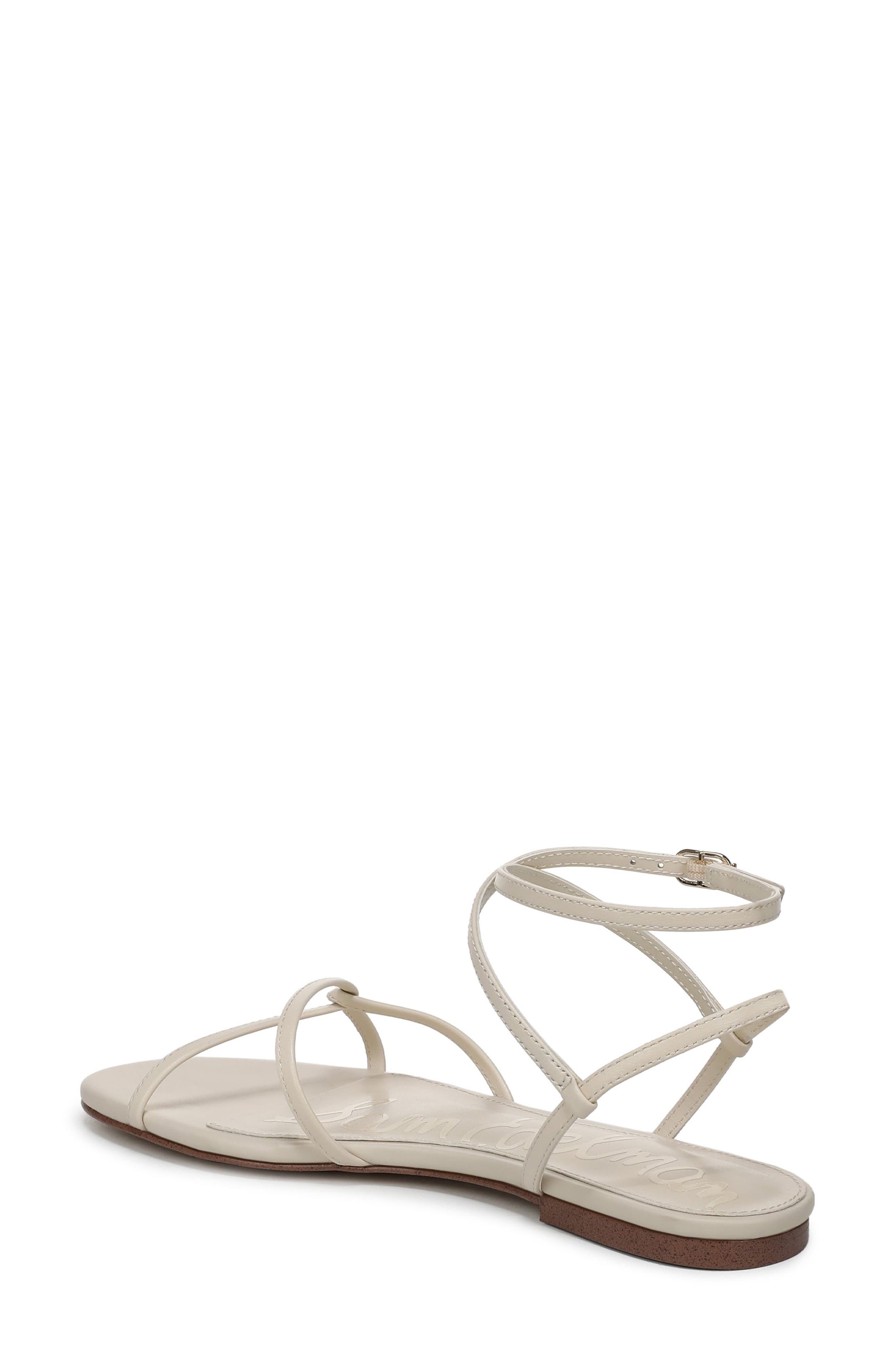 Ellina Ankle Strap Sandal, Alternate, color, IVORY