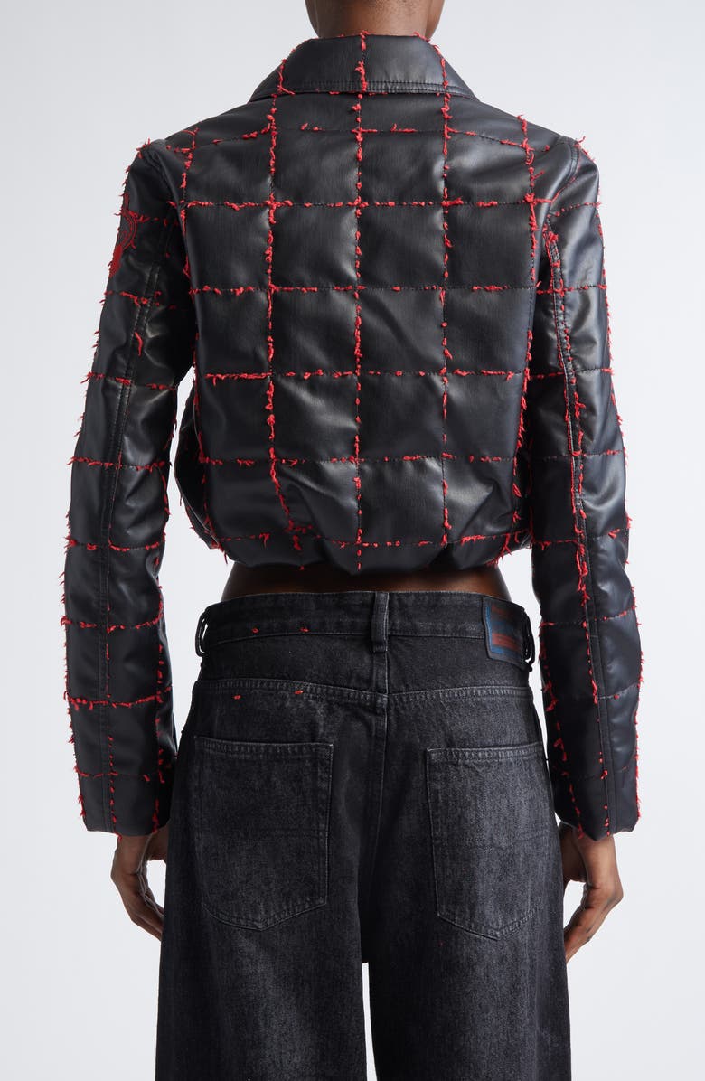 DIESEL<sup>®</sup> G-Winet Crop Puffer Jacket, Alternate, color, Deep/Black