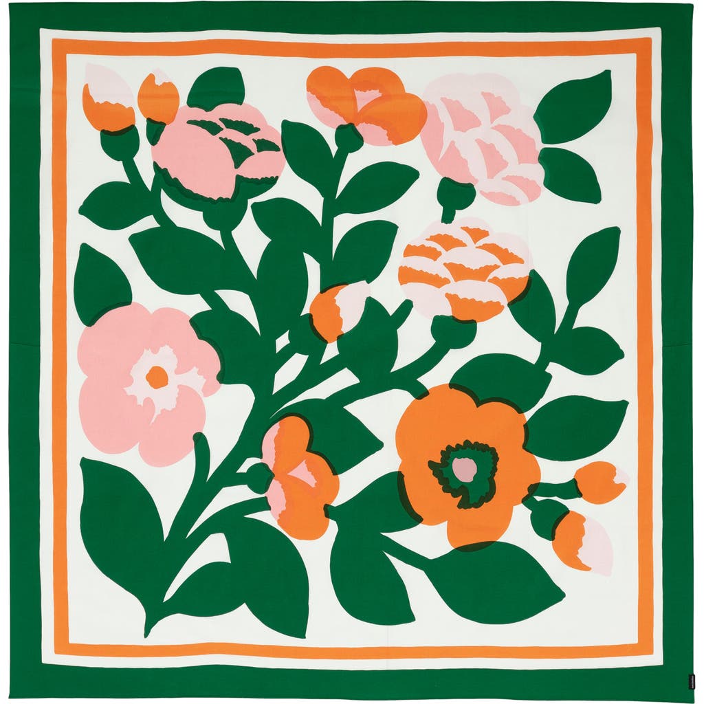 Marimekko Pieni Green Green Tablecloth In Green Multi