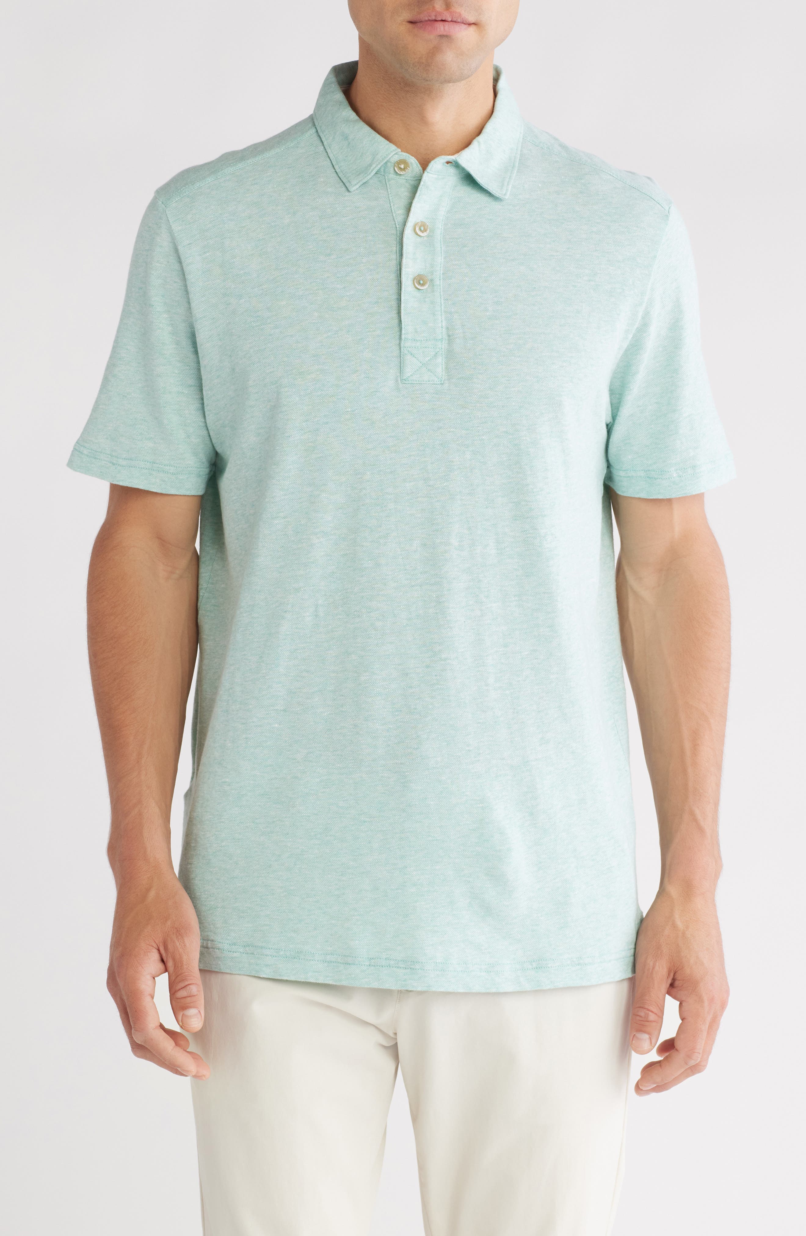 Tommy Bahama Laurito Beach Cotton & Linen Polo