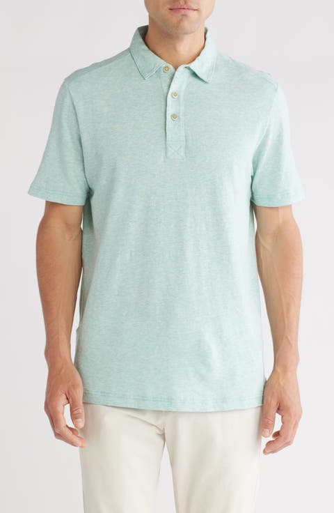 Laurito Beach Cotton & Linen Polo