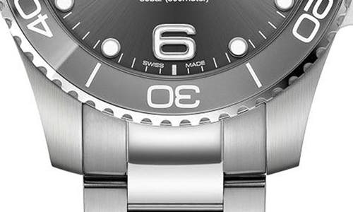 Longines Hydroconquest Automatic Bracelet Watch, 43mm In Grey