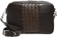Bottega Veneta Smooth & Intrecciato Leather Camera Crossbody Bag