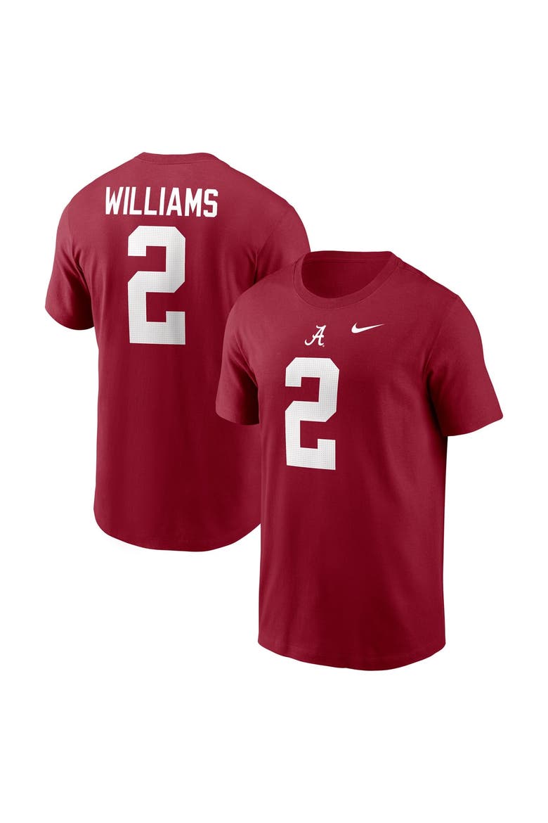 Men's Nike Ryan Williams Crimson Alabama Crimson Tide Name & Number T-Shirt, Main, color, Crimson