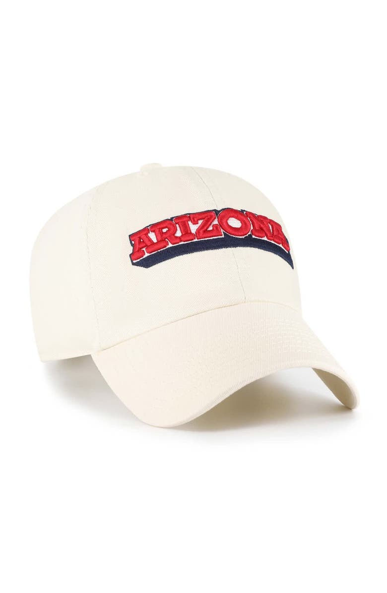 '47 Men's '47 Sand Arizona Wildcats Vault Clean Up Adjustable Hat, Alternate, color, Sand