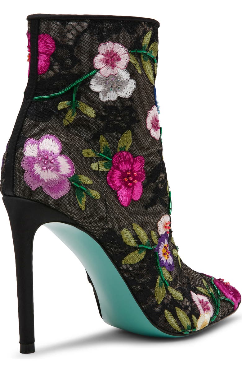Betsey Johnson Knox Pointed Toe Bootie, Alternate, color,