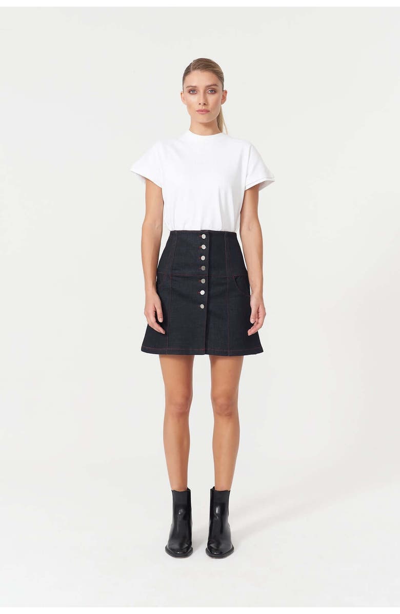 Jendue Oversized Basic T-Shirt, Main, color, Black