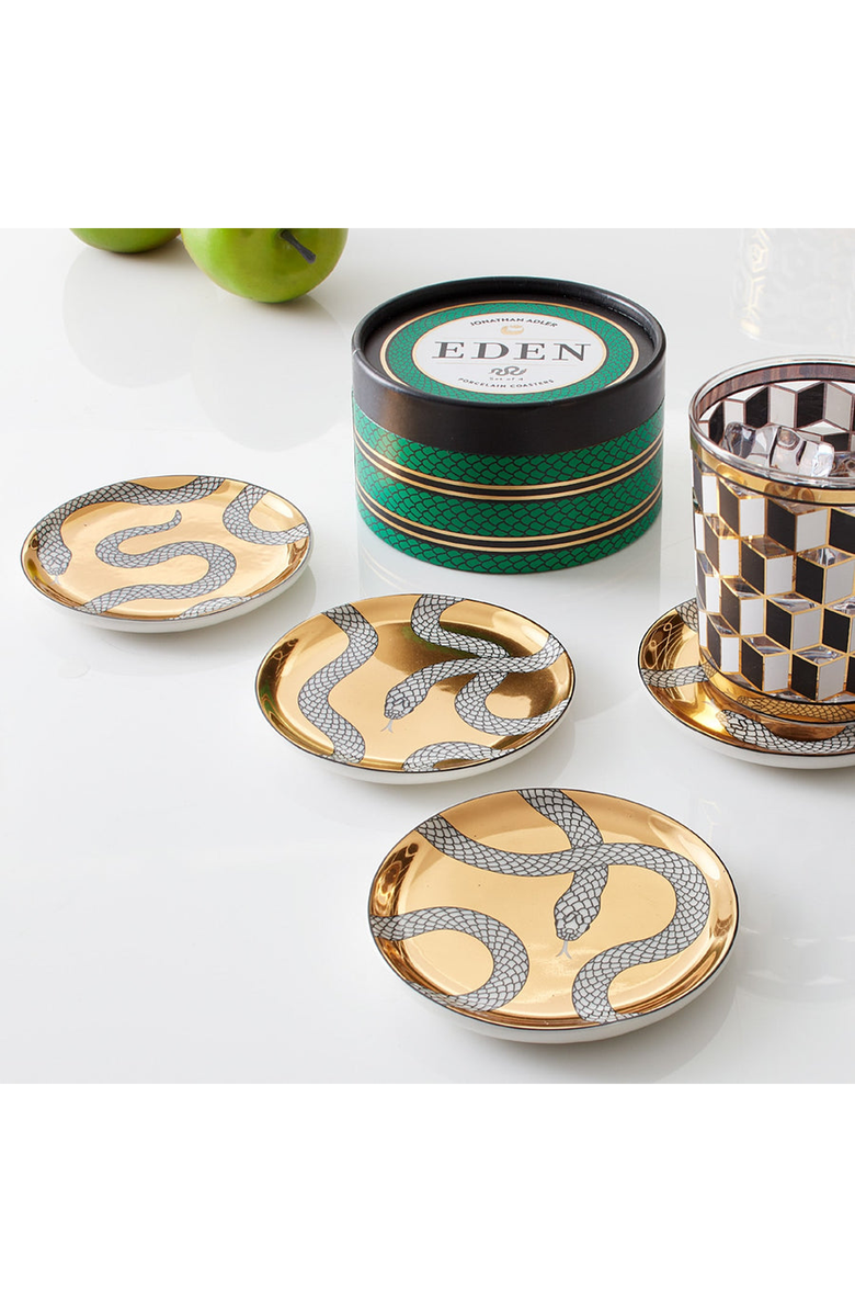 Jonathan Adler Eden Coaster Set, Alternate, color,
