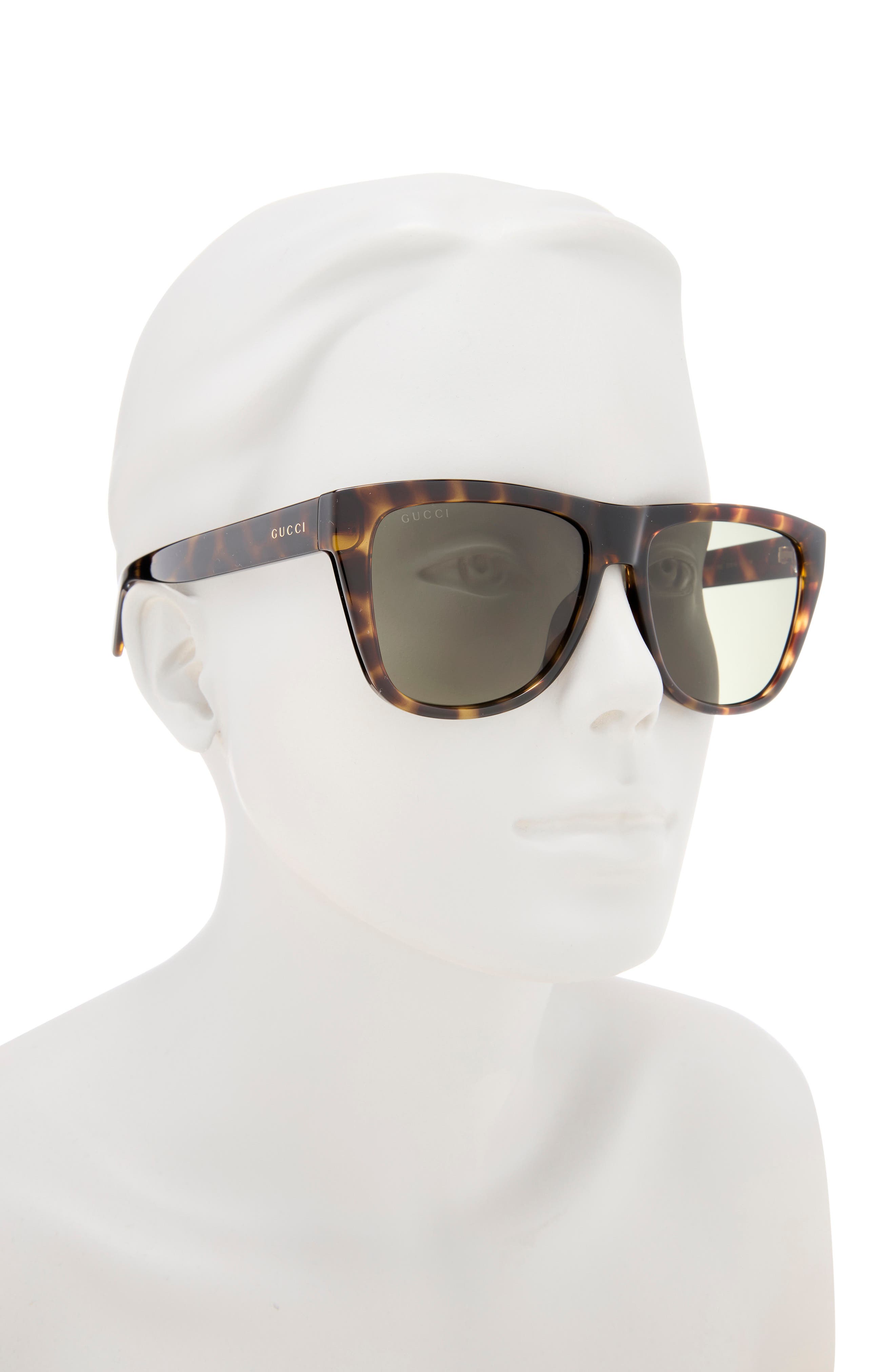Gucci 57mm Square Sunglasses