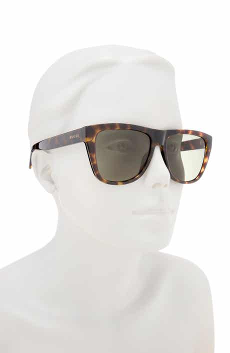 Gucci 57mm Square Sunglasses