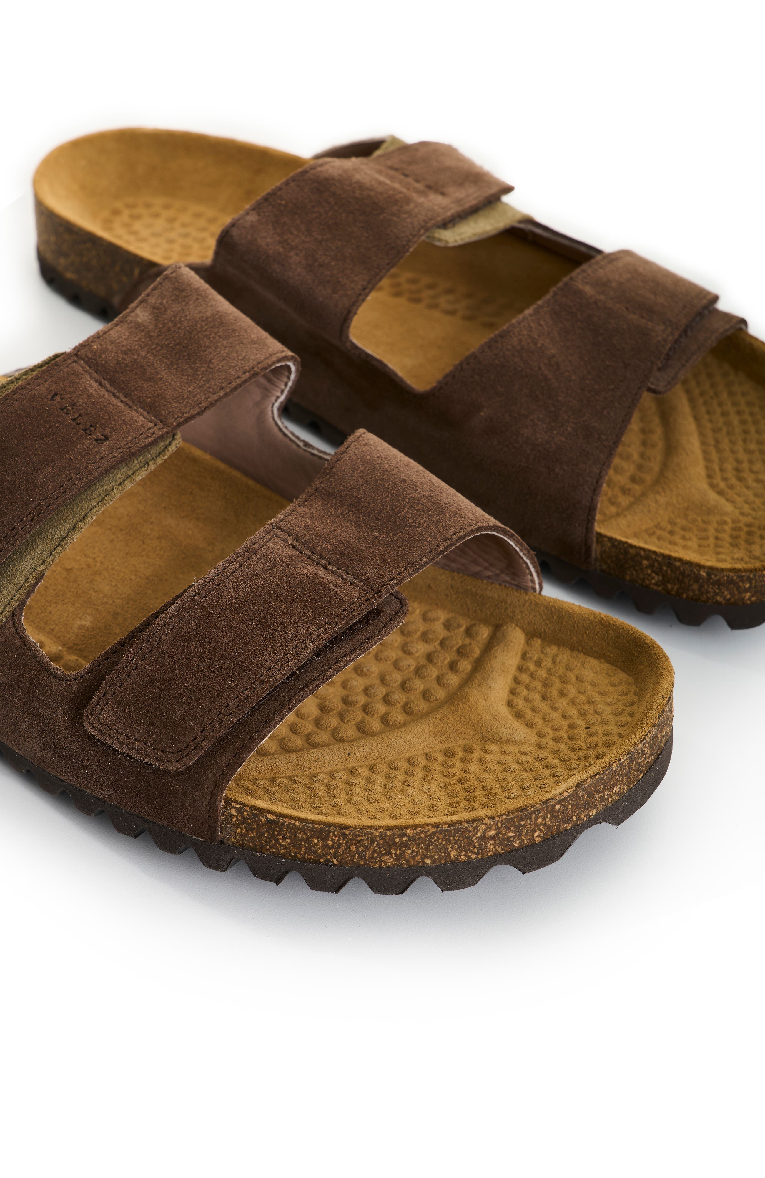 Velez Ocean Leather Sandals, Alternate, color, Sand