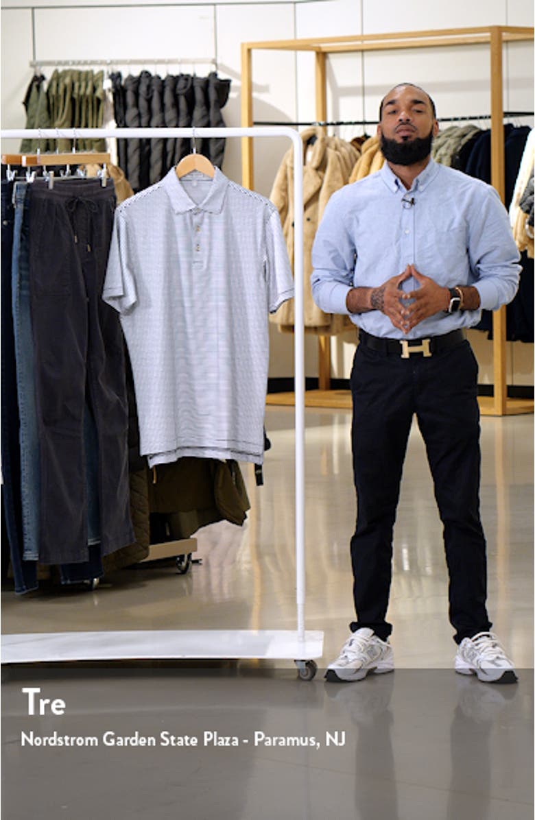 Hales Stripe Performance Polo, sales video thumbnail