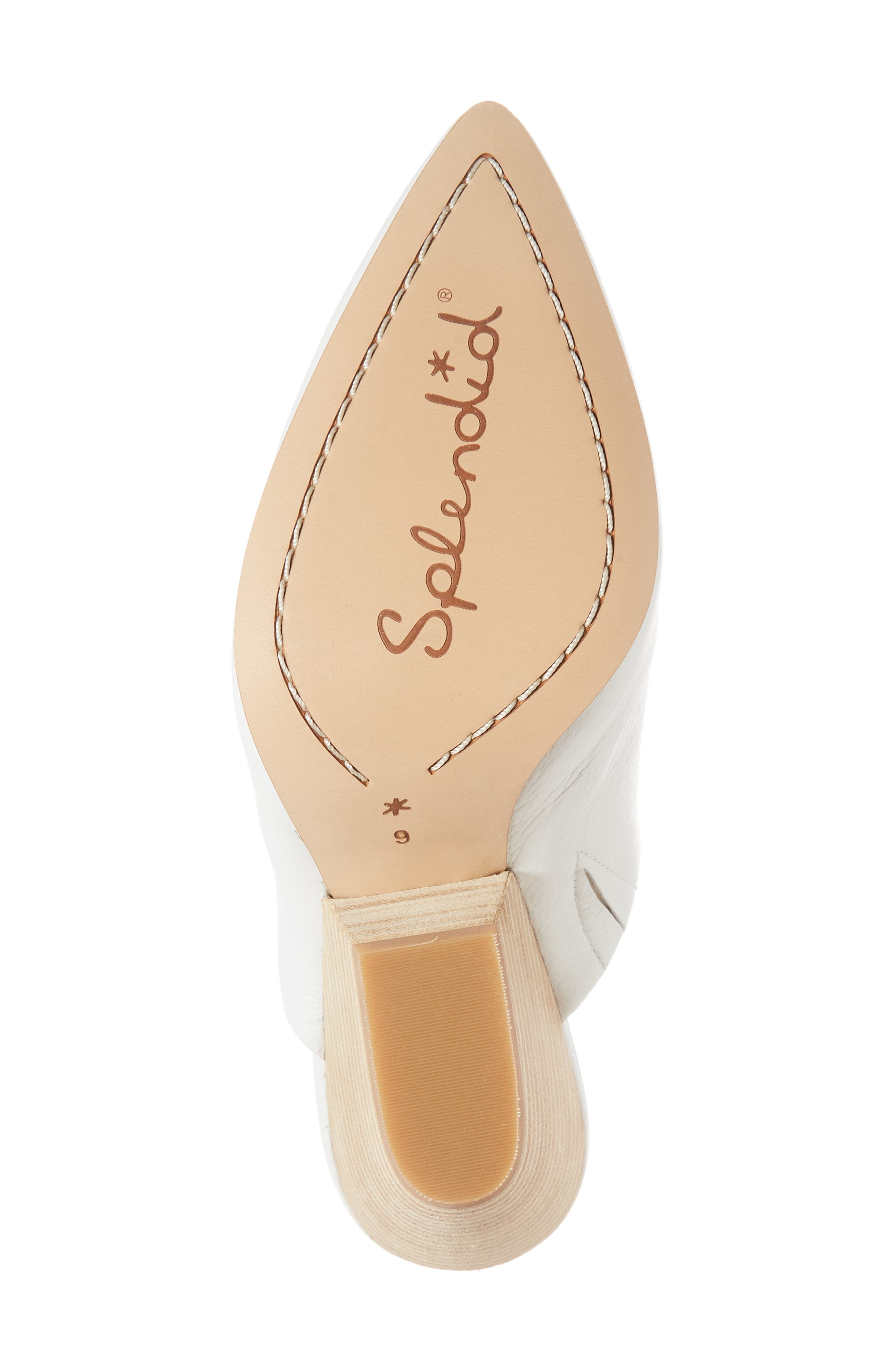 Nala Mule, Alternate, color, SNOW WHITE LEATHER