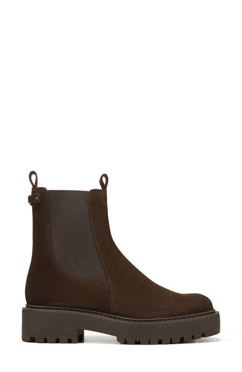 Sam Edelman Laguna Waterproof Lug Sole Chelsea Boot In Brown