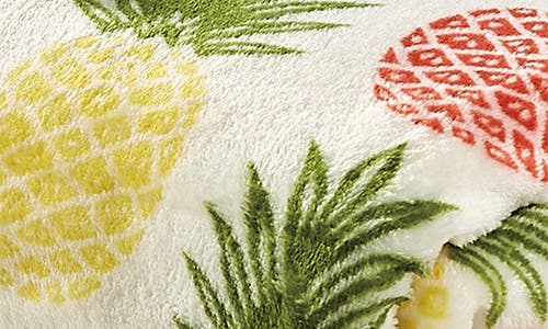 Luxury Home Pineapple Plush Throw Blanket