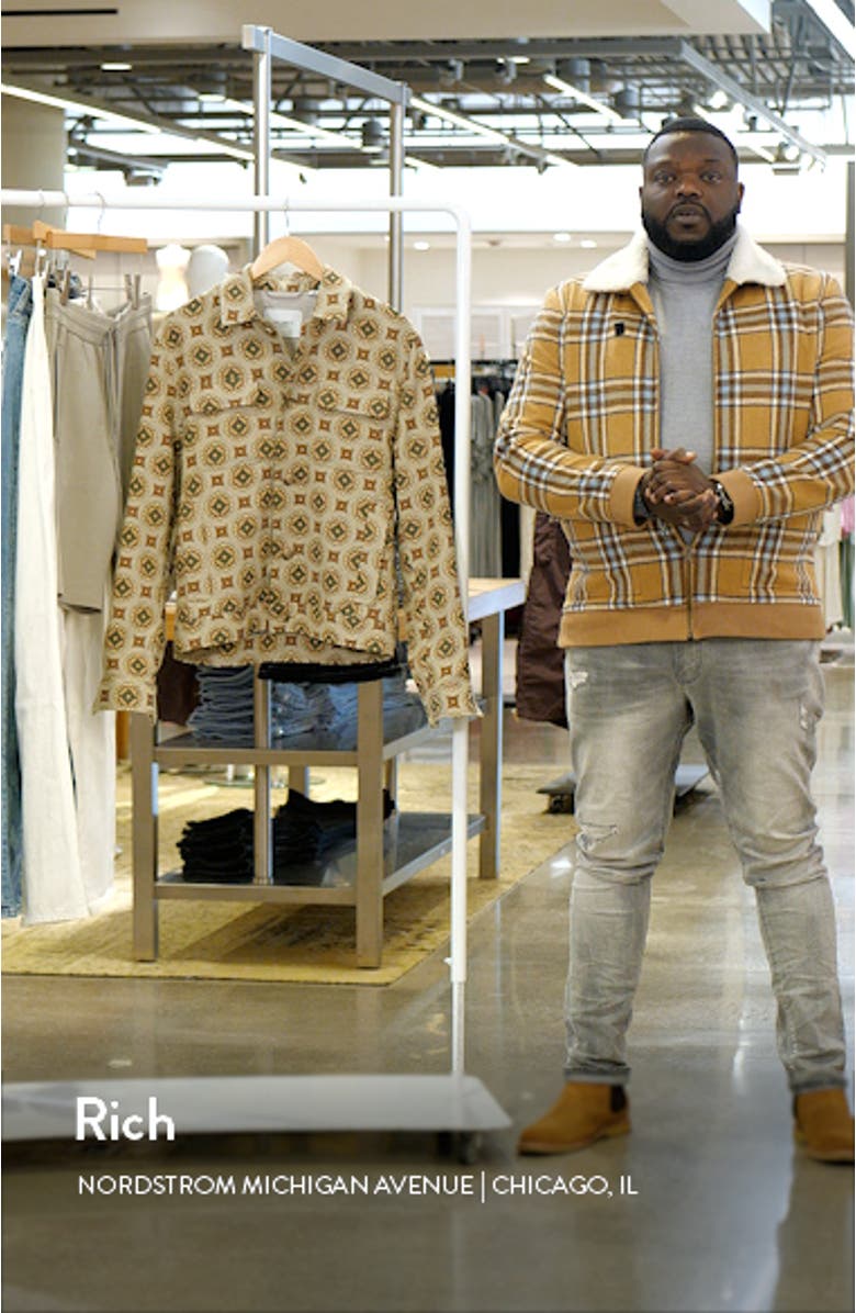 Nash Jacquard Shirt Jacket, sales video thumbnail