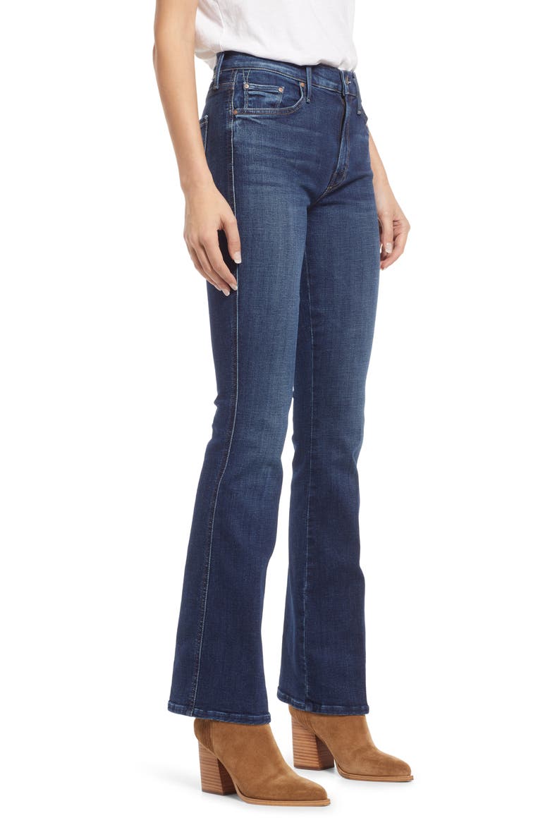 The Double Insider High Waist Bootcut Jeans, Alternate, color, LUST FOR LIFE
