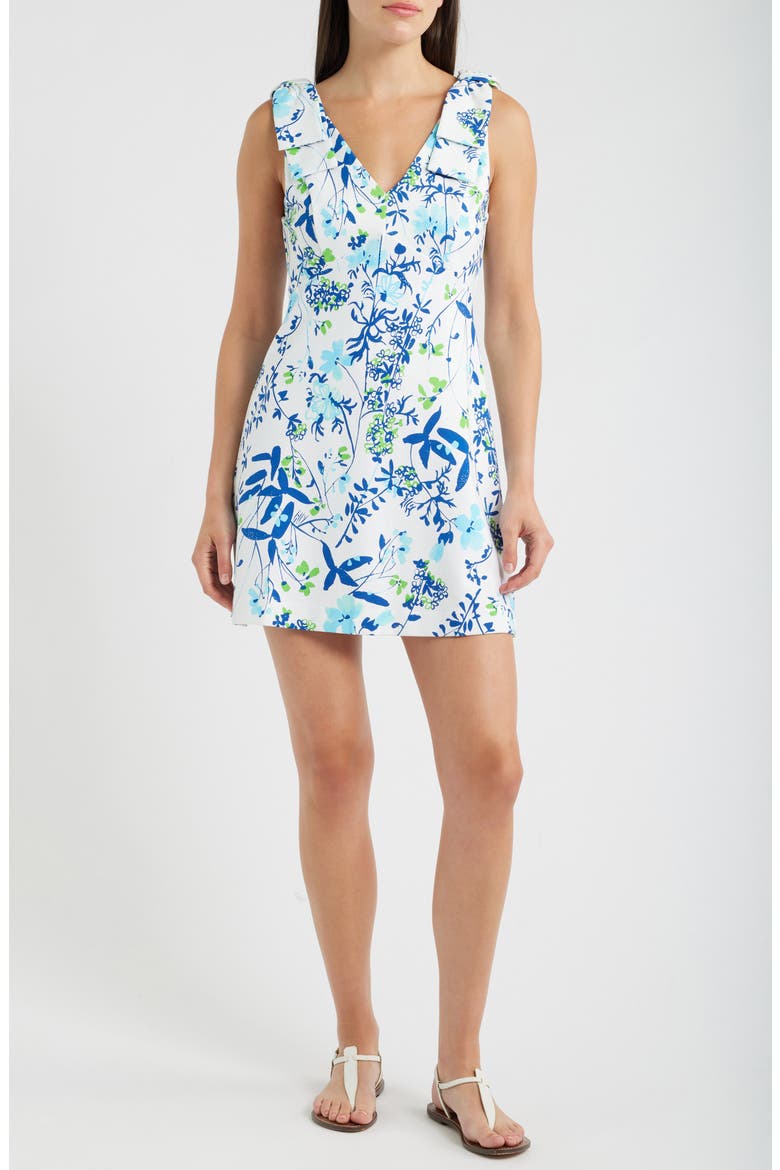 Janine Print Rompers, Main, color, RESORT WHITE SEA BLOOMS