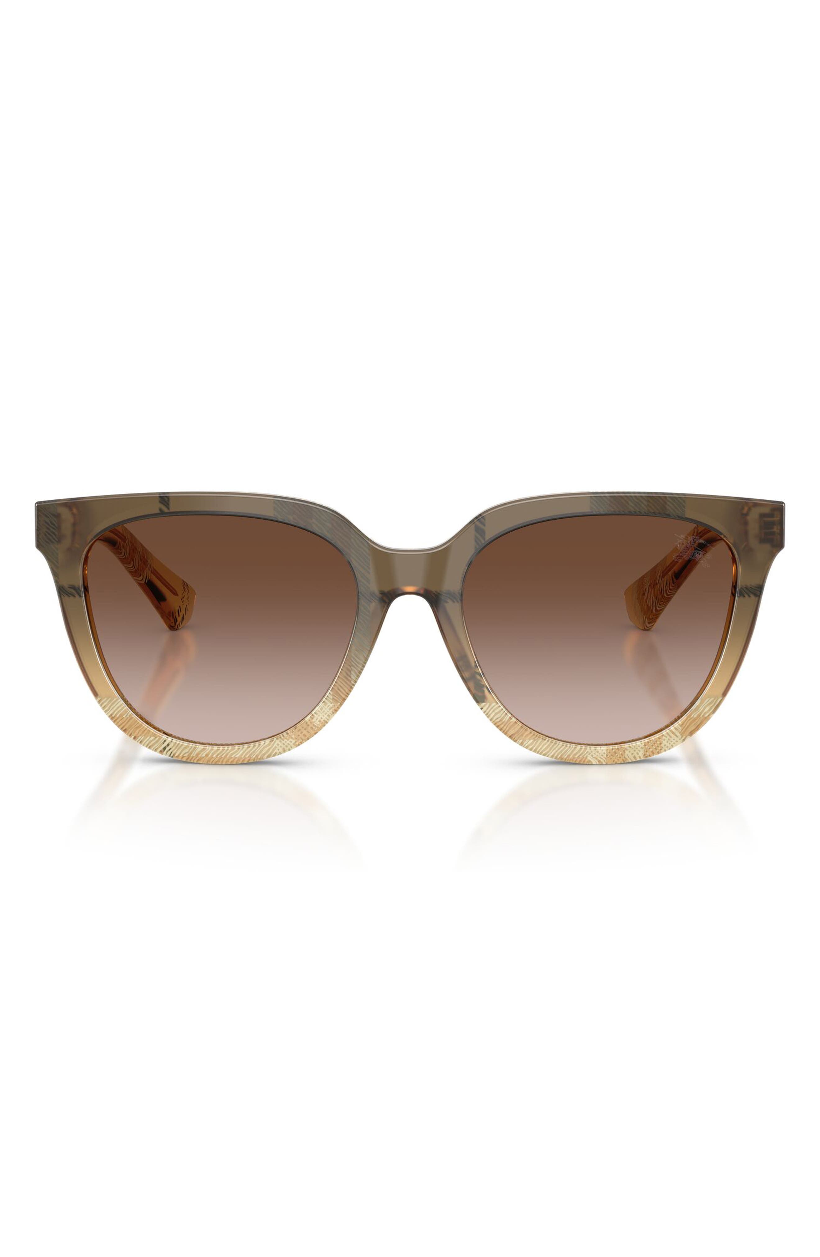 CHECK GRADIENT BEIGE / BROWN
