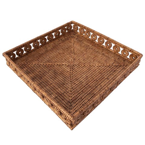 Artifacts Rattan Inna Design Square Tray
