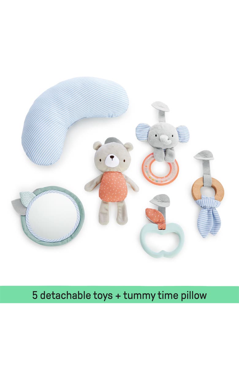 INGENUITY Cozy Spot Duvet Activity Gym with Self-Storage, Alternate, color, Multicolored