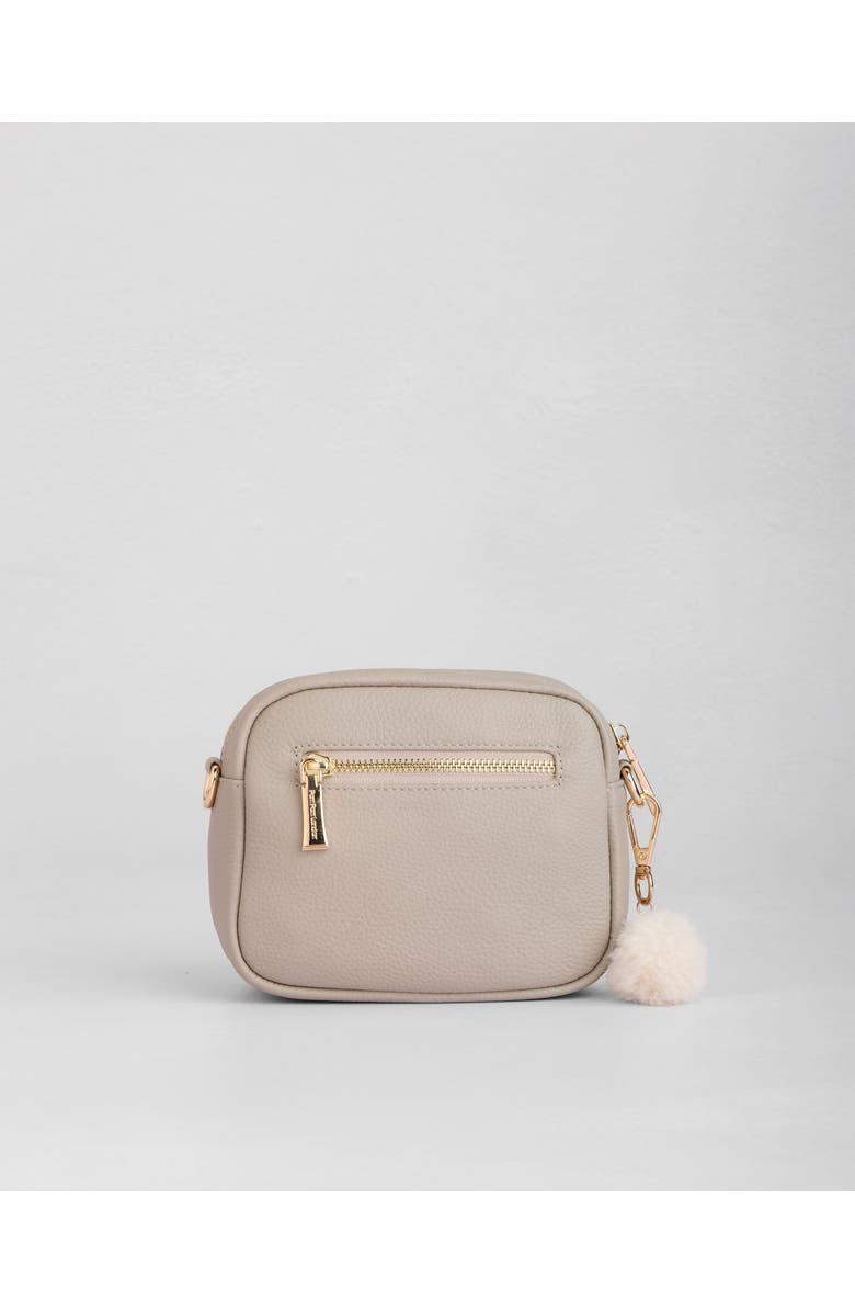 Pom Pom London Original Mini Cross Body Bag, Alternate, color, Stone