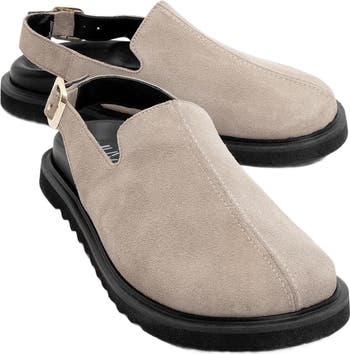 Laby Leather Clogs