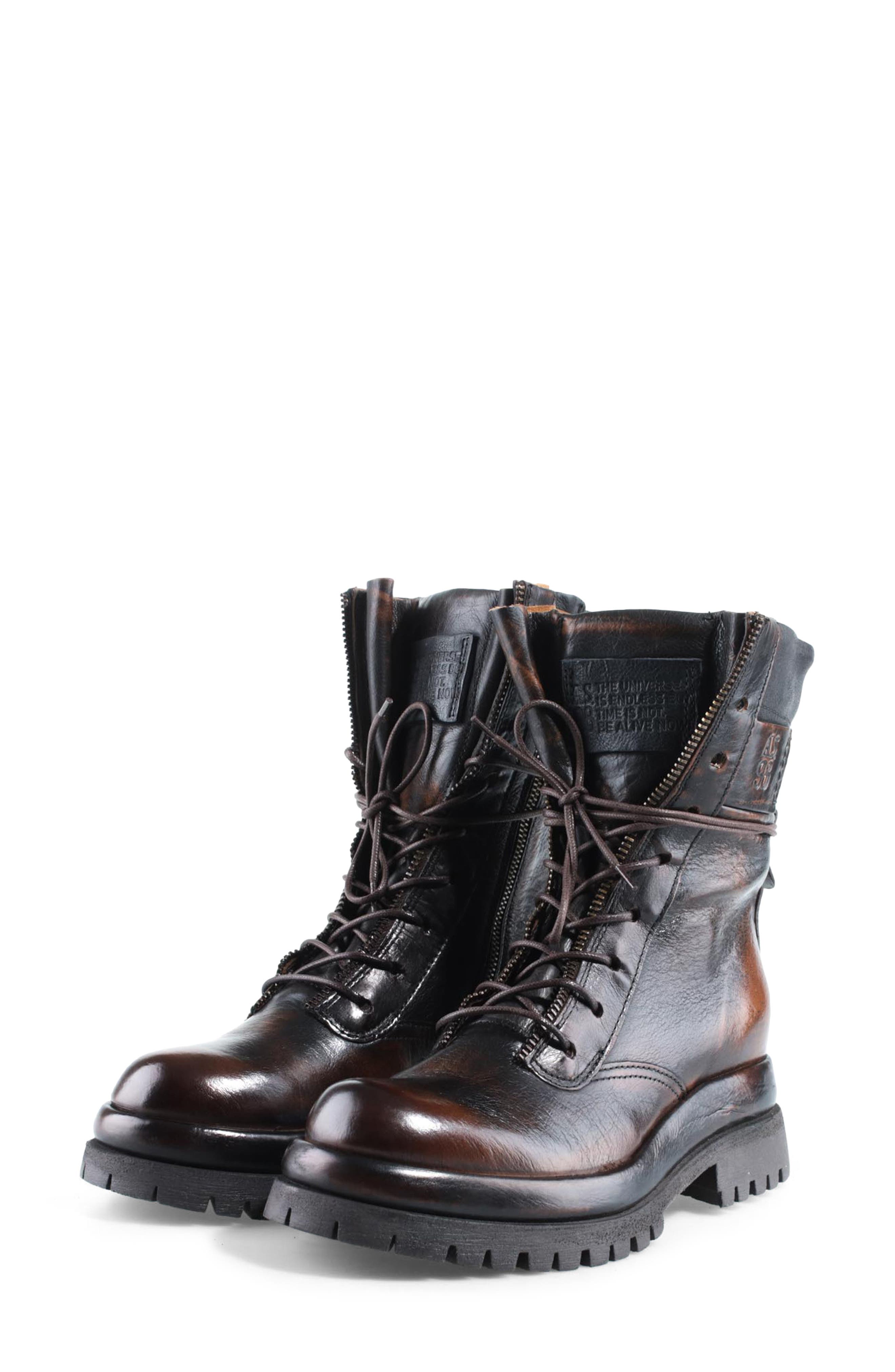 Driver Leather Boot, Alternate, color, DISTRESSED WHISKEY