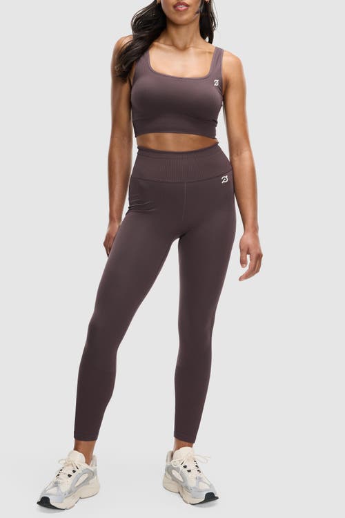 Peloton Seamless High Rise Legging In Raisin