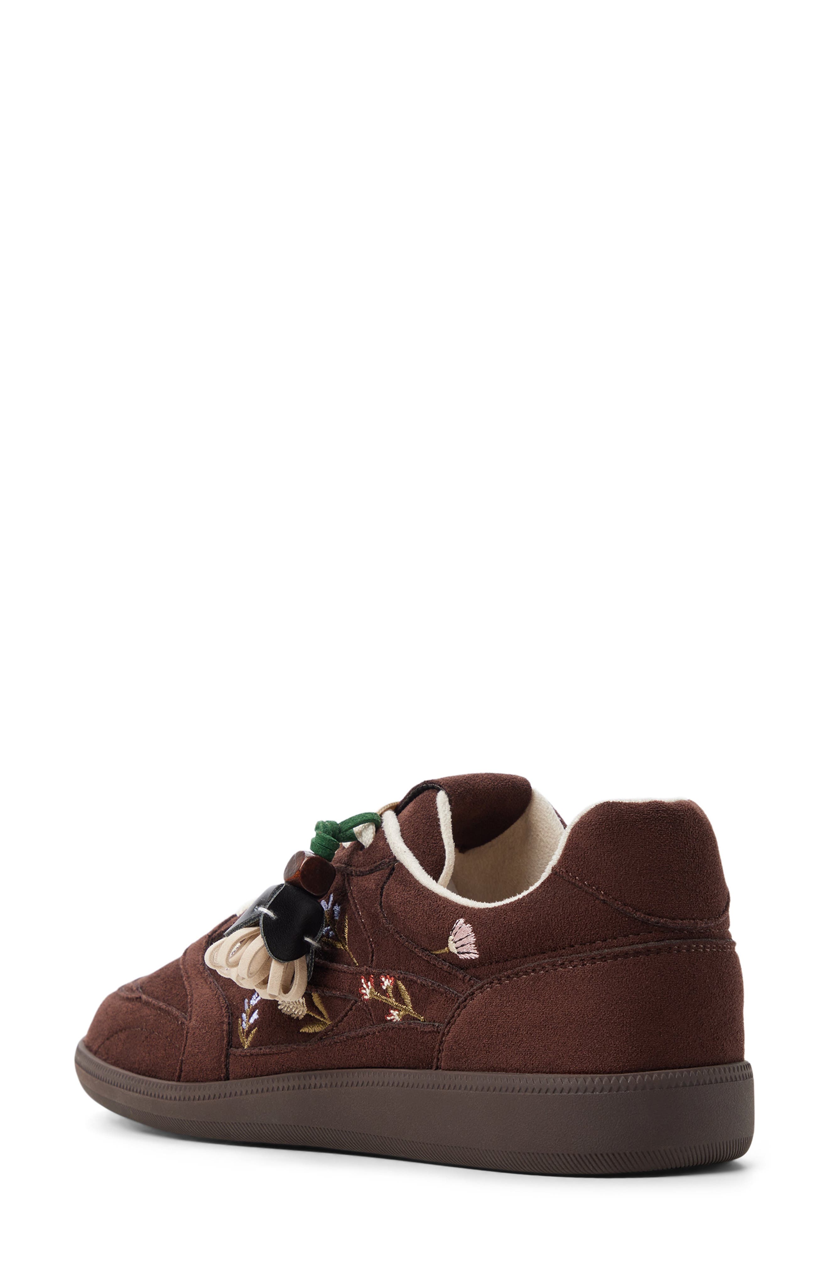 Kassis Low Top Sneaker, Alternate, color, DARK BROWN