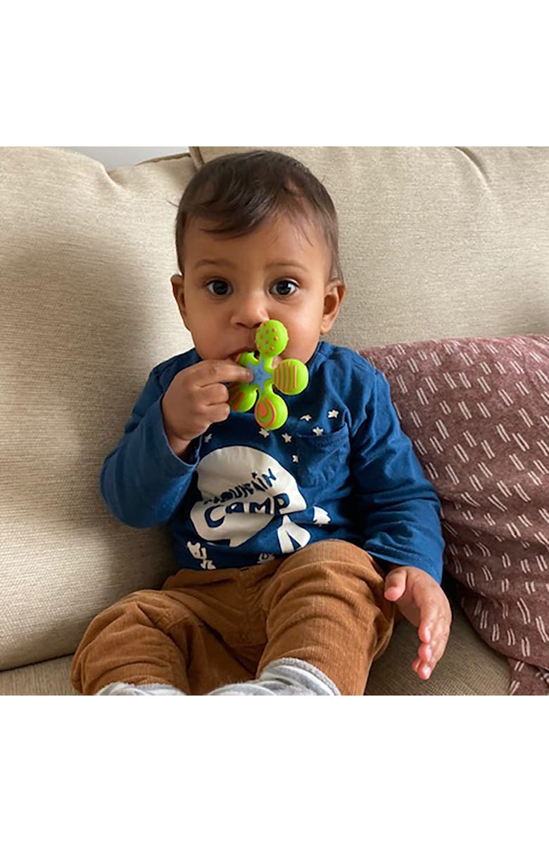 HABA Clutching Toy Star Silicone Teether, Alternate, color, Multi