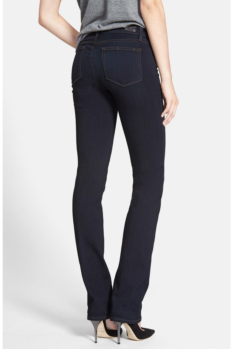 Transcend - Hoxton High Waist Straight Jeans, Alternate, color, MONA