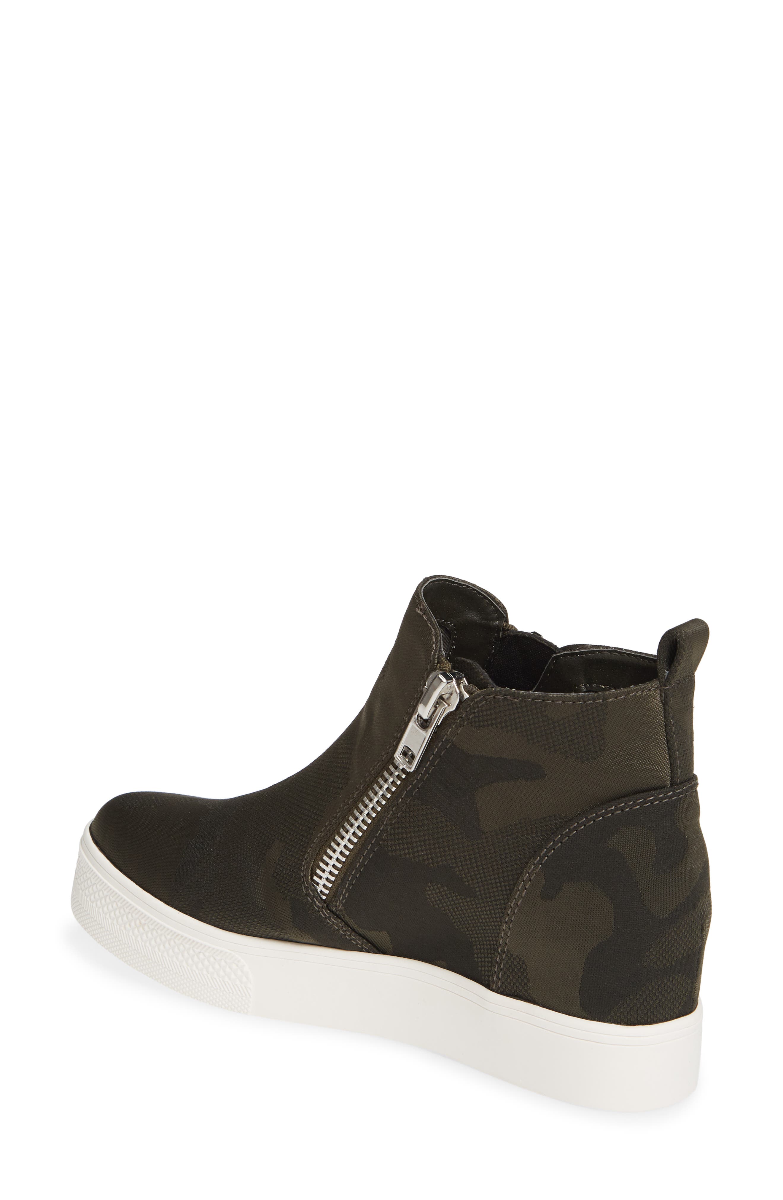 Wedgie High Top Platform Sneaker, Alternate, color, CAMOUFLAGE