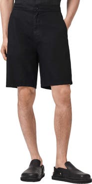 AllSaints Corbett Cotton & Linen Shorts