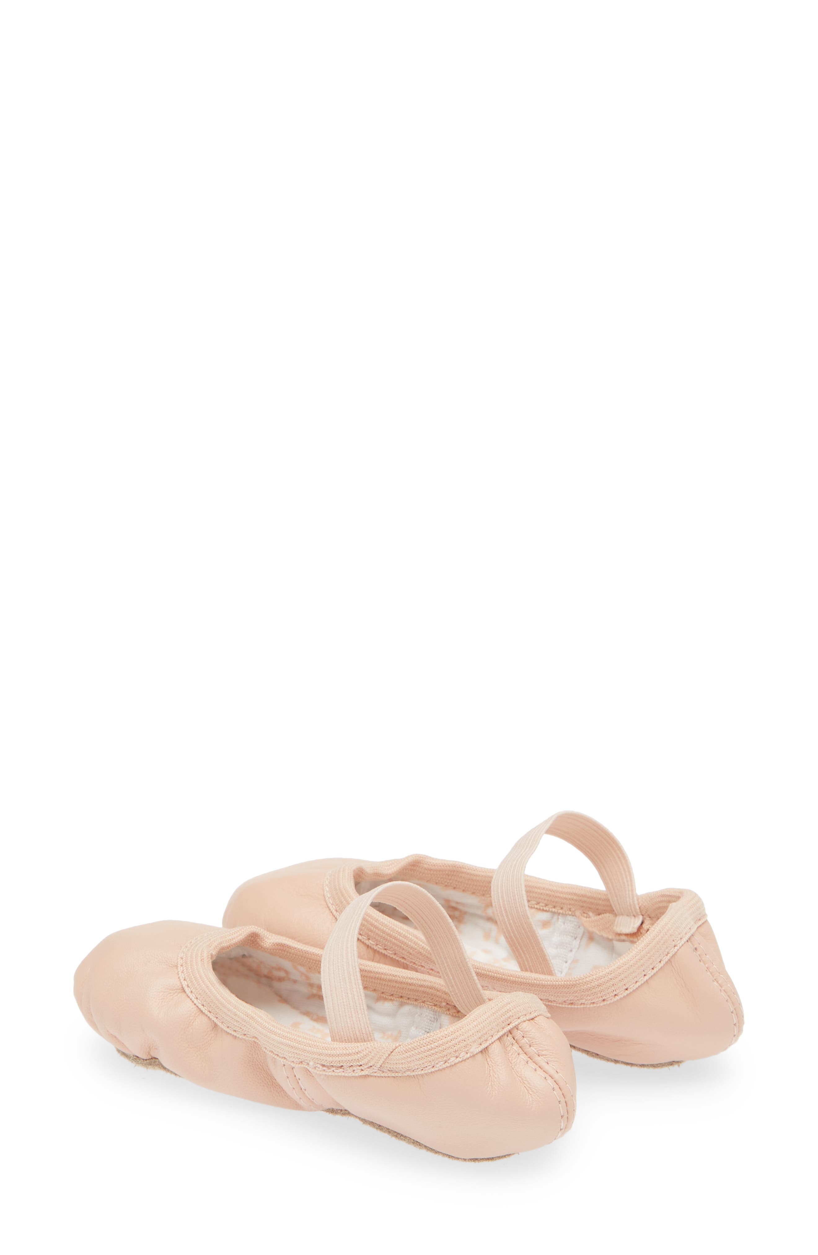 Bloch Giselle Leather Ballet Shoe, Alternate, color, 