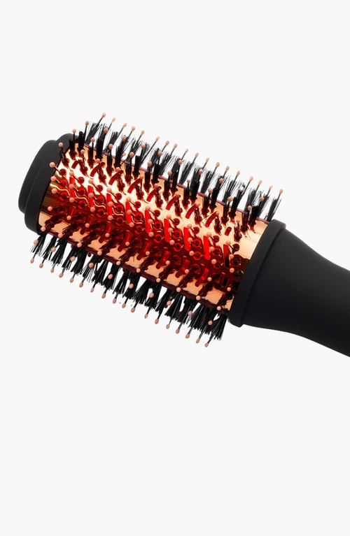 Sutra Ir Infrared Blowout Brush In Black With Rose Gold