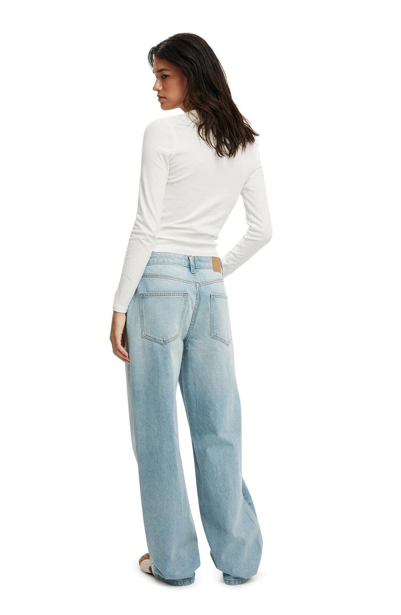 Cotton On Women's 91 Straight Jean, Alternate, color, Rush Blue