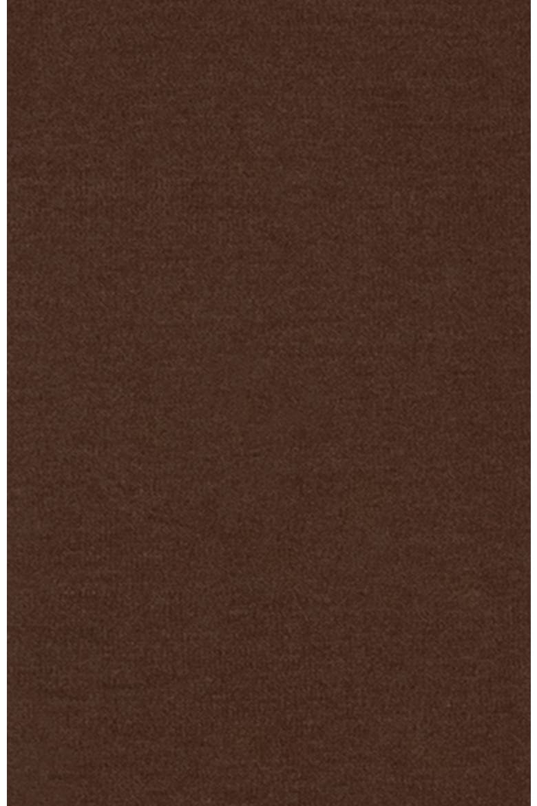Kids Footed Solid Cotton Matching Family Pajamas, Alternate, color, Brown