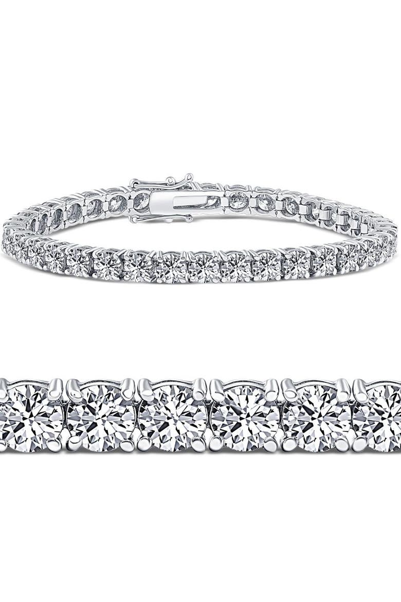 10Ct Diamond Tennis Bracelet 14k White Gold Lab Grown 7", Main, color, 14k White Gold