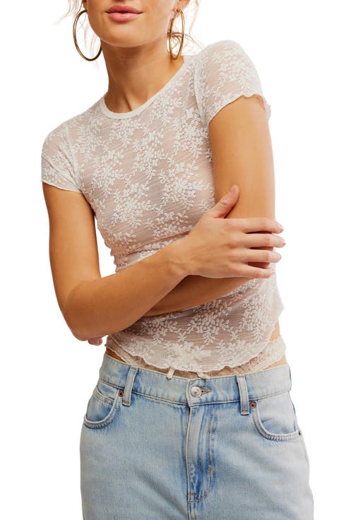 Ready to Go Lace T-Shirt