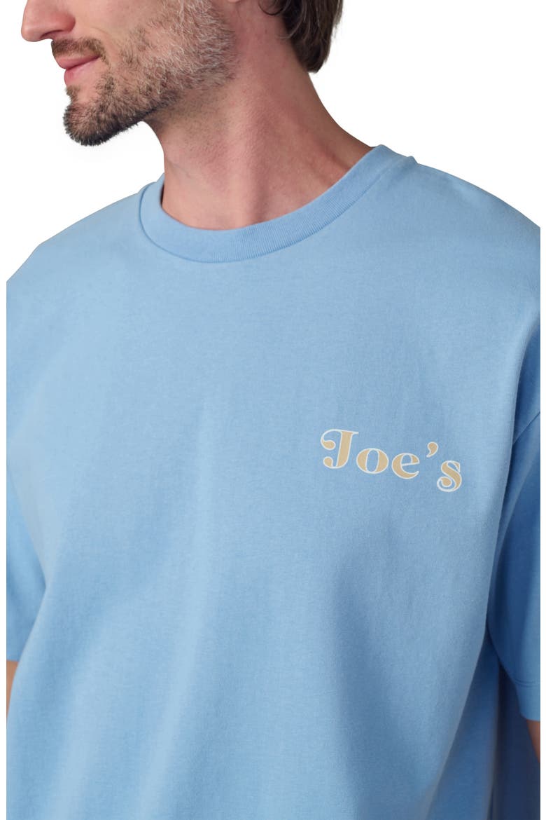 Summerless Sunset Graphic T-Shirt, Alternate, color, ALLURE BLUE