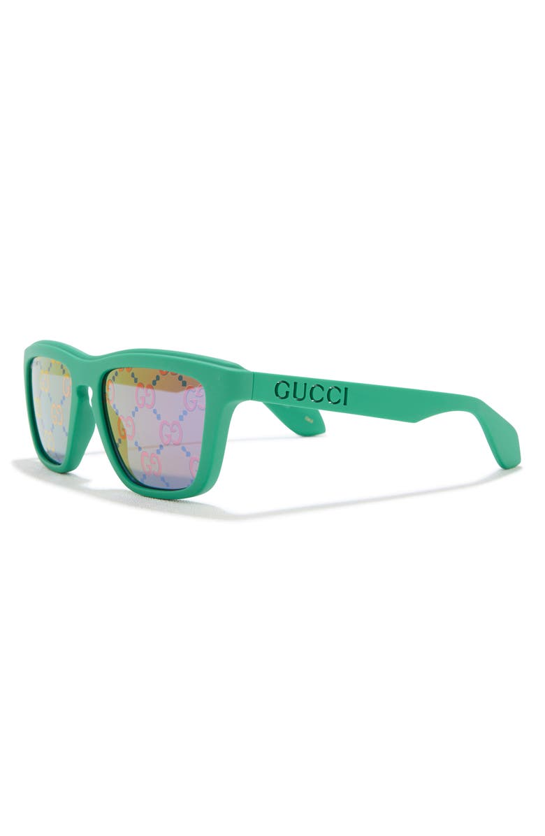 Gucci 55mm Square Sunglasses, Alternate, color, 