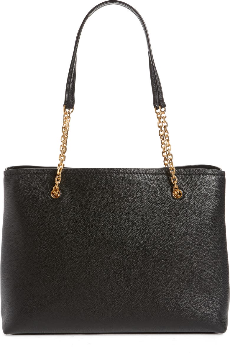 Tory Burch Carson Leather Tote, Alternate, color,