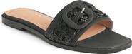 NEW YORK AND COMPANY Amber Woven Buckle Slide Sandal
