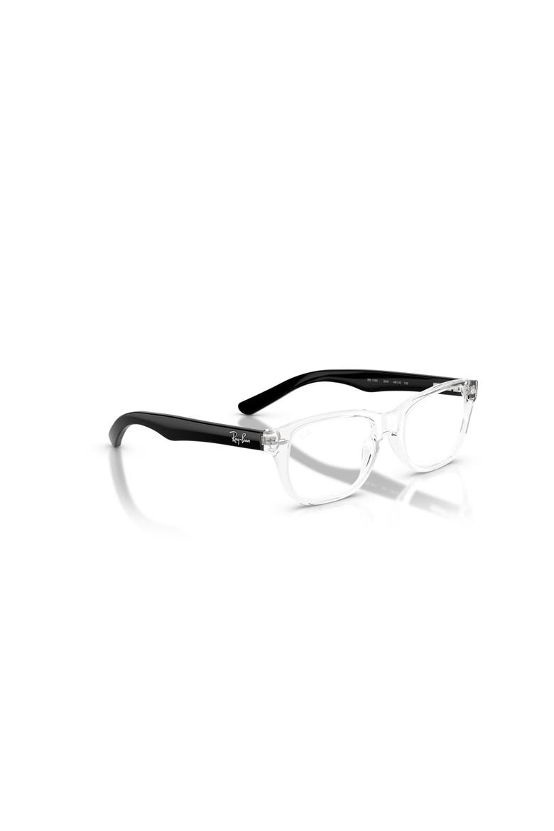 48mm Square optical glasses, Alternate, color, Transparent
