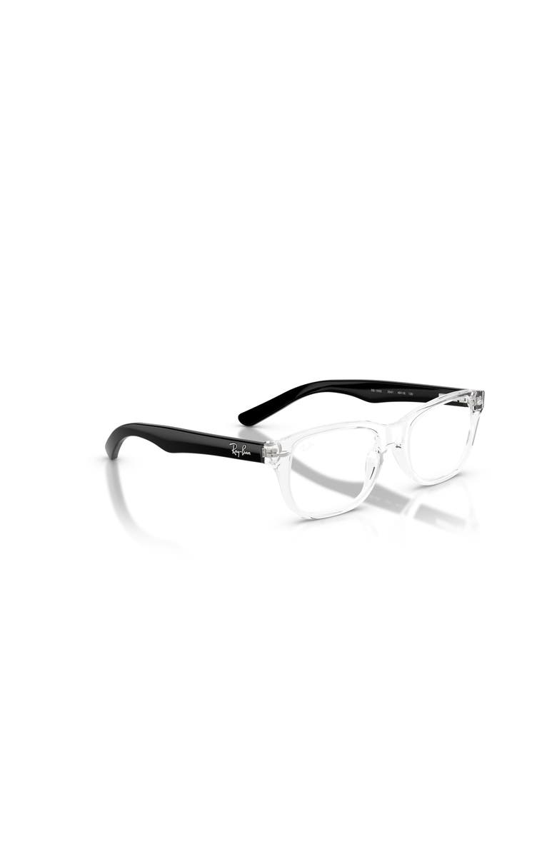 Ray-Ban 48mm Square optical glasses, Alternate, color, Transparent