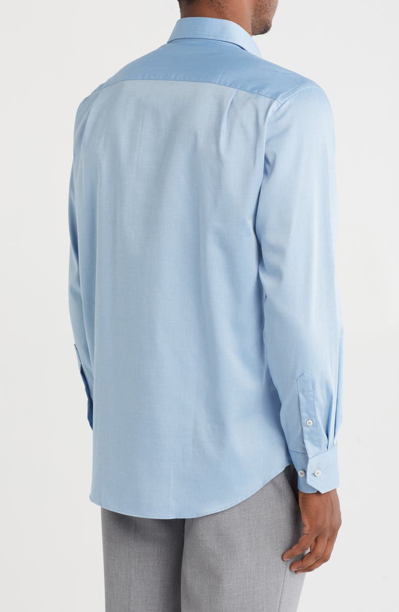 David Donahue Dobby Sport Shirt, Alternate, color, 