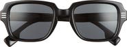 Burberry 51mm Rectangular Sunglasses