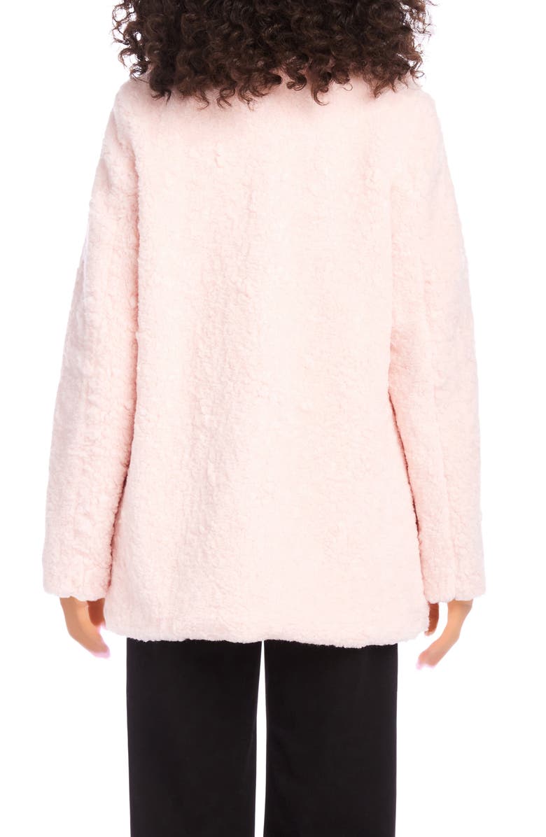 Karen Kane Faux Shearling Coat, Alternate, color,