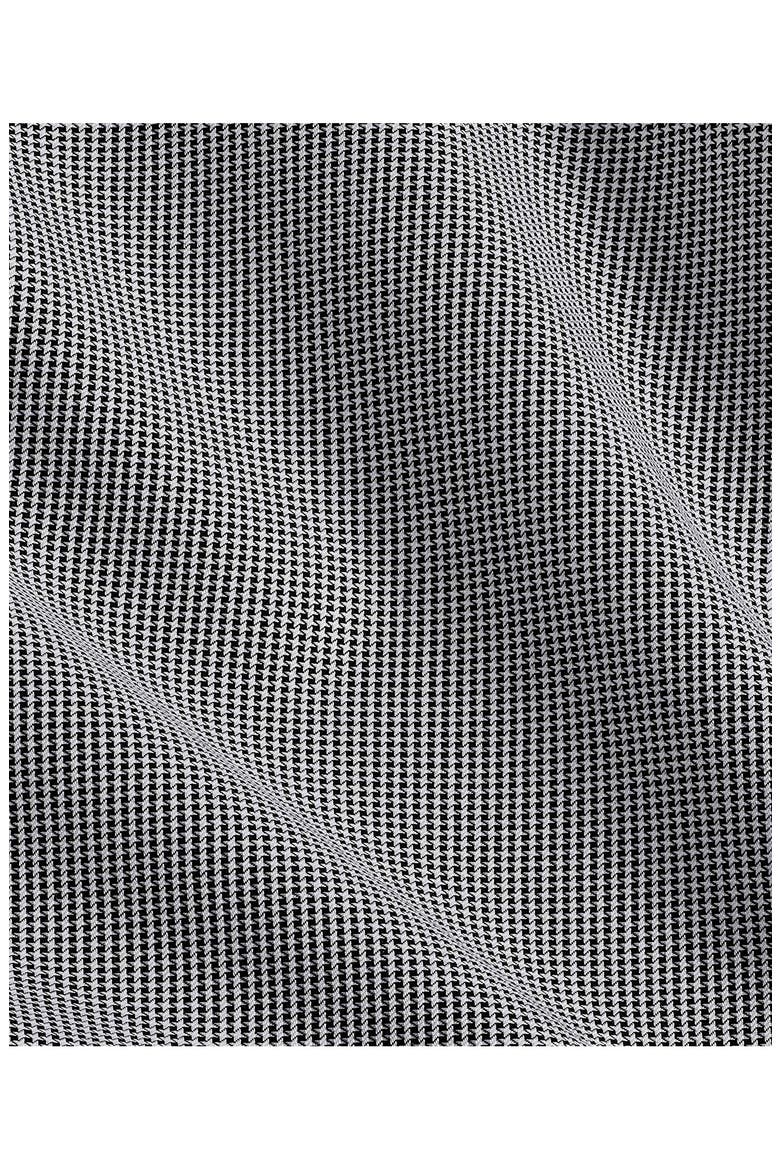 Trim Fit Micropattern Cotton Dress Shirt, Alternate, color, BLACK